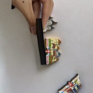 <span class=keywords><strong>Stampa</strong></span> personalizzata 3D magnete frigorifero Souvenir turistico paesi diversi magneti in resina 3D per frigo - Product Image 6