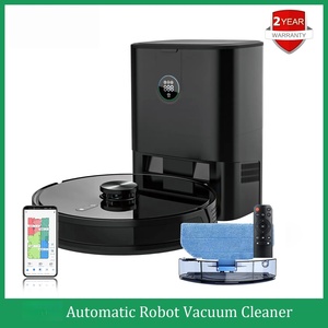 Aspirateur robot intelligent WiFi SLS Tuya, 5200 mAh, aspiration 4000 Pa, couverture 120 m², station de vidage automatique, contrôle par application et vocal - Product Image 3