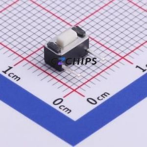 TS-1096B-A1B2-D2 Tactile Switch Switch Single Pole Single Throw Rectangle Button 6mm 3.3mm - Product Image 1