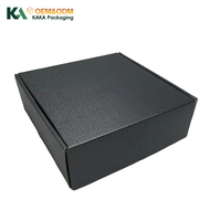 Boîtes cadeaux auto-érectables en carton ondulé personnalisées de luxe avec laminage mat pour l'emballage et le stockage de vêtements par KAKA
