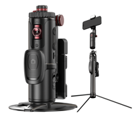 ADYSS A300 Support de suivi panoramique en direct de bureau 360 de haute qualité pour selfie sticks AI suivi automatique du visage