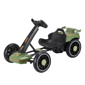 سيارة سباق كهربائية قابلة للطي للأطفال للاستخدام الخارجي، تشغيل بزر واحد، مضادة للتصادم، متعددة الألوان - Product Image 4