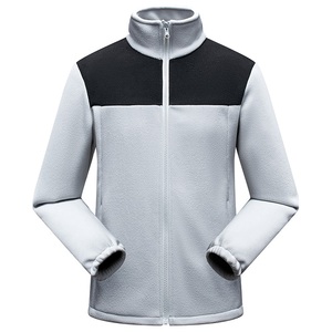 Polar velo casaco outono e inverno ao ar livre dupla face velo engrossado Unisex <span class=keywords><strong>Cardigan</strong></span> <span class=keywords><strong>Hoodie</strong></span> forro velo casaco para Unisex - Product Image 4