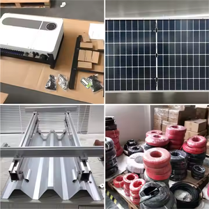 배터리와 인버터가 있는 태양광 패널 5kw 8kw <span class=keywords><strong>10kw</strong></span> 하이브리드 전력 태양광 발전 시스템 가정용 오프 그리드 태양열 - Product Image 4