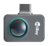 Cámara Térmica InfiRay P2 Pro para Teléfono Inteligente, Resolución IR de 256x192, Lente de Imagen Térmica de -20°C a 550°C, 40mK, para Inspección HVAC