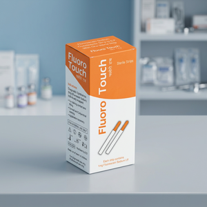 Tiras Oftálmicas de Fluoresceína Sódica Fluoro Touch DP-5288 (Paquete de 100, Vida Útil de 2 Años) - Product Image 2
