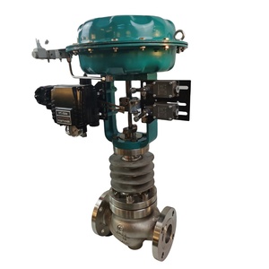 Válvula Reguladora de Globo Neumática de Alta Temperatura (250~300°C) WCB con Asiento de PTFE, Material Forjado, Puerto de 3/4'' JCHP de Acero Inoxidable - Product Image 1