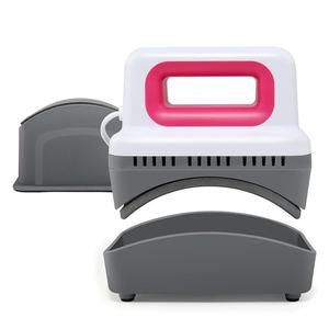 Mini Plancha de Calor Portátil para Gorras con 4 Niveles de Calentamiento y Apagado Automático, con Placa de Calentamiento Curva y Base de Presión - Product Image 2