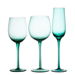 Factory Custom <strong>Wholesale</strong> <strong>Cheap</strong> Handmade Crystal Colored Goblet Red <strong>Wine</strong> <strong>Glass</strong> <strong>Wine</strong> <strong>Glasses</strong> - Product Image 3