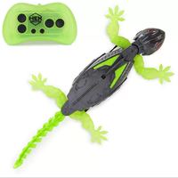 Robot Gecko Eléctrico Recargable con Control Remoto para Escalar Paredes, Juguete para Niños, Juegos de Broma para Niños