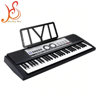 Teclado Electrónico HUASHENG de 61 Teclas, 16 Timbres, 10 Ritmos, Piano de Enseñanza para Principiantes en Música