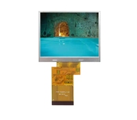3,5-Zoll 320x240 Hochhelligkeits-500Cd/m² Kleiner Digitaler Großhandels-TFT-LCD-Bildschirm