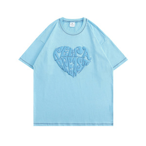 <span class=keywords><strong>เสื้อ</strong></span>ยืดพิมพ์<span class=keywords><strong>ลาย</strong></span>พัฟฟ์ขายส่ง พิมพ์โลโก้ <span class=keywords><strong>เสื้อ</strong></span>ยืดแขนสั้น<span class=keywords><strong>ลาย</strong></span><span class=keywords><strong>หัวใจ</strong></span>สำหรับฤดูร้อน/<span class=keywords><strong>เสื้อ</strong></span>ยืดคู่รักทรงโอเวอร์ไซส์ - Product Image 2