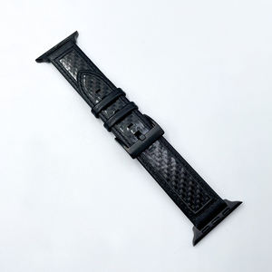 ขั้วต่ออเนกประสงค์สไตล์ธุรกิจปรับแต่งได้ตามต้องการสำหรับ<span class=keywords><strong>ล</strong></span>ูกค้าชาวอเมริกันสายนาฬิกาสำหรับ iWatch คาร์บอนไฟเบอร์ - Product Image 4