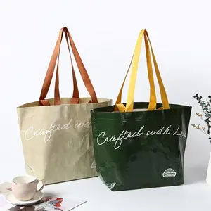 Heavy duty custom design fashion shopping bag accept logo printing full color printing reusable pp woven bag laminated