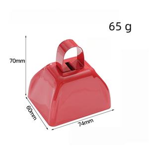 Металлические колокольчики-каверзанки <span class=keywords><strong>3</strong></span> дюйма с ручкой, звонкие, для спортивных мероприятий, рекламные, шумогенераторы, <span class=keywords><strong>3</strong></span>-дюймовые каверзанки для школы - Product Image 2