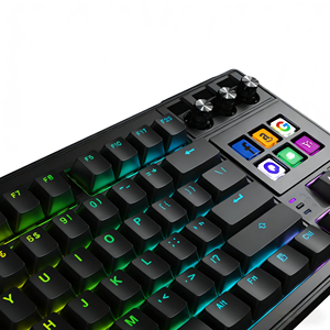 คีย์บอร์ดแมคโครแบบกลไกพร้อมจอ LCD รุ่น K1Pro  ตั้งโปรแกรมได้ จัดจำหน่ายโดยตรงจากโรงงาน - Product Image 1