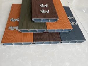 Chất lượng cao ép đùn nhôm tấm ván sàn lồng vào nhau decking cho ngoài trời Vườn công viên kho ứng dụng - Product Image 5