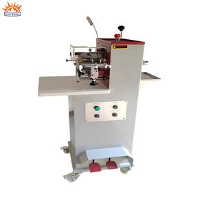 Высококачественная машина для обрезки ремней с муфтой, шестеренчатым подшипником и простым управлением, для ламинирования и резки обувной промышленности - Product Image 1