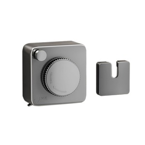 Corde <span class=keywords><strong>à</strong></span> <span class=keywords><strong>linge</strong></span> rétractable pour intérieur, corde <span class=keywords><strong>à</strong></span> <span class=keywords><strong>linge</strong></span> extérieure anti-affaissement, corde murale en acier inoxydable - 4,8 cm (<span class=keywords><strong>gris</strong></span>, noir, blanc) - Product Image 1