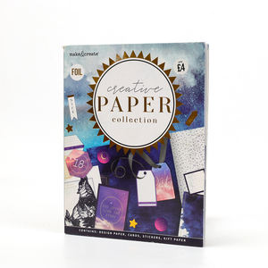 किशोर लड़कियों के लिए कस्टम आकार diy शिल्प पेपर पैक और सौंदर्य नोटबुक सजावट सामान - Product Image 3