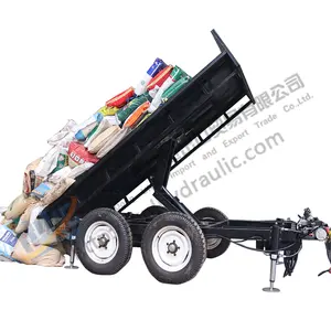 China supplier 3 tons double acting hydraulic cylinder dump trailer hydraulic kit