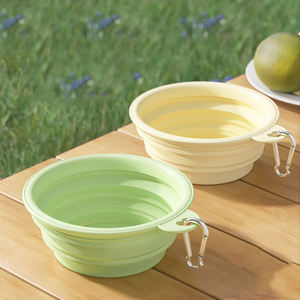 TPE lipat portabel ramah lingkungan mangkuk anjing untuk penggunaan di luar ruangan minum dan makan dari persediaan hewan peliharaan Cina - Product Image 5