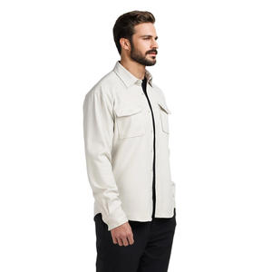 Gingtto ICO the <span class=keywords><strong>Dante</strong></span> Overshirt Logotipo personalizado Camisas al por mayor Costo Camisas de manga larga Hombres - Product Image 4