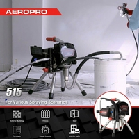 AEROPRO 515 Machine de pulvérisation électrique sans air à haute pression Outils de pulvérisation de peinture professionnelle en latex pour peinture industrielle