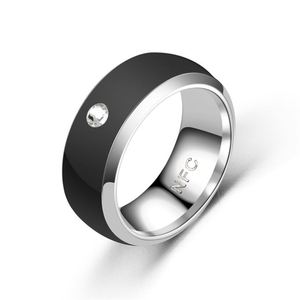 Anillos De Hombre Acero Inoxidable Stainless Steel <b>Ring</b> NFC Smart Finger <b>Ring</b> Stainless Steel Women Men <b>Couples</b> <b>Ring</b> - Product Image 5