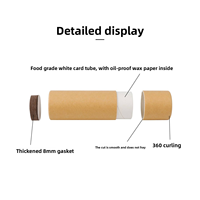 Emballages de bâtonnets de déodorant en carton biodégradable, blanc, noir, brun, papier kraft, emballage de tube de baume à lèvres