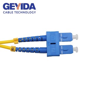 FTTH SC UPC zu APC Duplex Single Mode G652D <span class=keywords><strong>2</strong></span>,0mm Glasfaser sc Apc sc Upc Glasfaser Patchkabel - Product Image 5