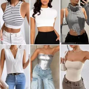 <span class=keywords><strong>Ropa</strong></span> Nueva para Mujer, Estilo Mixto, Vestidos, Blusas, Pantalones, Camisas, Faldas, <span class=keywords><strong>Ropa</strong></span> de Mujer en Talla Pequeña - Product Image 2