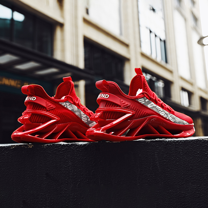 2021 Роскошные прогулочные туфли с летающим сетчатым лезвием, мужские модные кроссовки, спортивная повседневная обувь