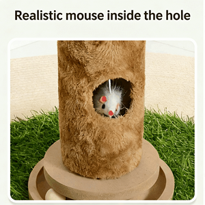 Petop Griffoirs en sisal pour chats, Jouets et plateformes d'escalade pour chats, Grande <span class=keywords><strong>tour</strong></span> d'escalade multi-niveaux pour chats - Product Image 5