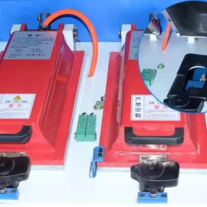 Máquina Automática para Fabricación de Calzado HOFUJNG, Controlada por PLC, Presión de Aire, Doble Estación, Tipo Cubierta, Máquina de Prensado y Fijación de Suelas - Product Image 5