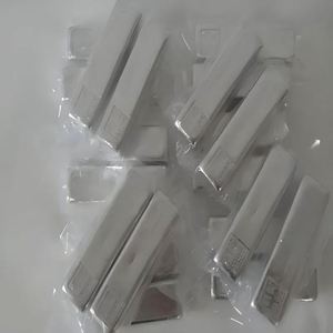 Vente directe usine – Lingots d'indium de forme personnalisée 1KG, métaux d'indium purs 99,995 %, lingots d'indium 4N5 5N - Product Image 3