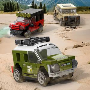 ชุดตัวต่อรถแข่งสี่ช่องแบบดึงหลัง NEW DIY สำหรับเด็กผู้ชาย เหมาะสำหรับงานปาร์ตี้ - Product Image 3