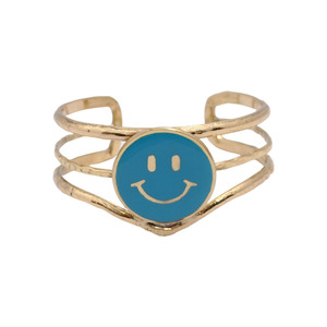 Brazalete de Latón Hecho a Mano con Diseño Ajustable y Atrevido para Mujeres y Hombres, Accesorio de Estilo Bohemio - Product Image 2