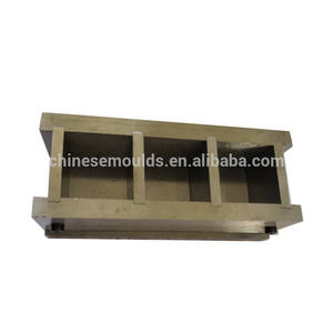 Béton Ciment Trois Gang Lab Acier Cube Test Moules Civil Test Instrument Test Moules Dispositif - Product Image 2