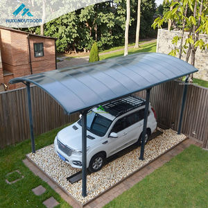 <span class=keywords><strong>Abri</strong></span> d'auto creux en aluminium gris foncé, grand Port, Support en Polycarbonate, Portable, pliable, <span class=keywords><strong>abri</strong></span> <span class=keywords><strong>de</strong></span> voiture - Product Image 2