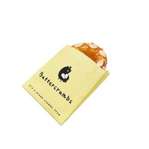 Bolsa de Papel para Pan con Revestimiento de PE Ecológico, Impresa Personalizada, Resistente al Aceite, Papel Kraft para Pizza, Leche, Sushi, Gelatina, Ingredientes para Ensaladas - Product Image 1