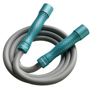 Mogold เชือกกระโดด1lb น้ำหนัก14มม. 570ก. ยาว3เมตรทำจากพีวีซีบริสุทธิ์สำหรับออกกำลังกายในฟิตเนสพร้อมที่จับอลูมิเนียมอัลลอยด์ - Product Image 1