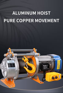 เครื่องกว้านไฟฟ้า1000กิโลกรัมลิฟต์มัลติฟังก์ชั่น30M 60M 100M เครนยกขนาดเล็ก - Product Image 4