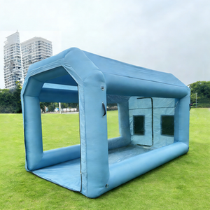 Cabina de Pintura Inflable para Autos, Sala de Belleza al Aire <span class=keywords><strong>Libre</strong></span>, Ecológica, <span class=keywords><strong>Libre</strong></span> de Polvo, Modelo Air, <span class=keywords><strong>Refugio</strong></span> para Taller de Pintura - Product Image 3