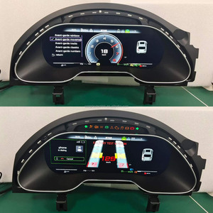 Tableau de bord numérique 12,3 pouces, cockpit virtuel, compteur de vitesse pour Audi Q7 2007-2015, écran LCD, odomètre - Product Image 4