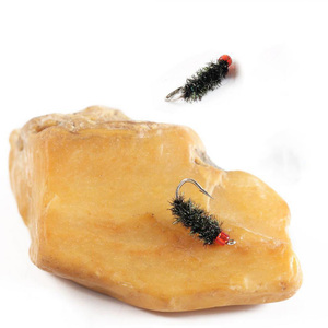 12 #   14 #   16 #   18 #   20 #   Hameçon en acier à haute teneur en carbone pour la pêche à la mouche, pour le poisson-chat, le bar et le poulpe en eau douce et en eau salée/rivière - Product Image 5