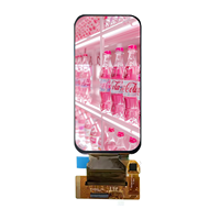 Layar AMOLED OLED Tipe Bar Resolusi Tinggi 4,39 Inci 568x1210 Antarmuka MIPI 2-Lane untuk Rumah Pintar dan HMI Industri