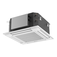 Aire Acondicionado Central con Conductos, Inverter, Motor Oculto en el Condensador, Alta Eficiencia, Ahorro de Energía, Bomba de Calor