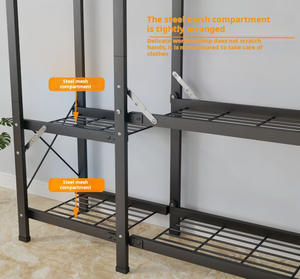 Armoire de rangement portable pliable sans installation, penderie robuste autoportante pour vêtements - Product Image 6
